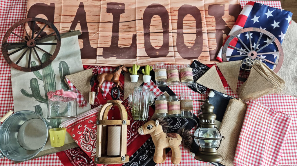 Inhoud van de Western & Cowboy huurbox