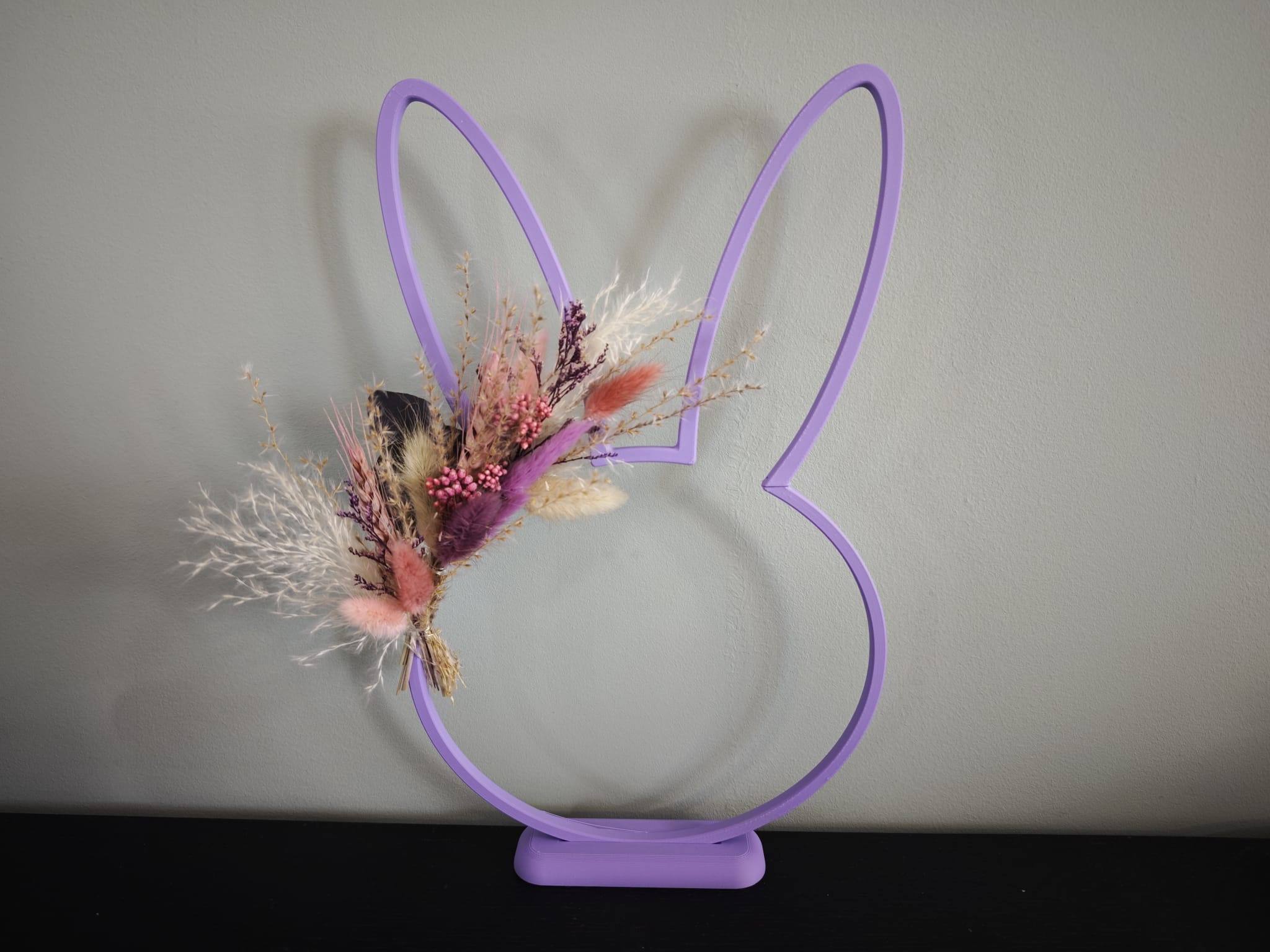 Droogbloemen paashaas DIY pakket